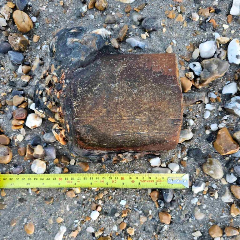 ordnance reported at Medmerry
